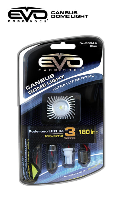 Cipa USA 93344 EVO Formance Elite LED Interior Dome Light; Blue; - Truck Part Superstore