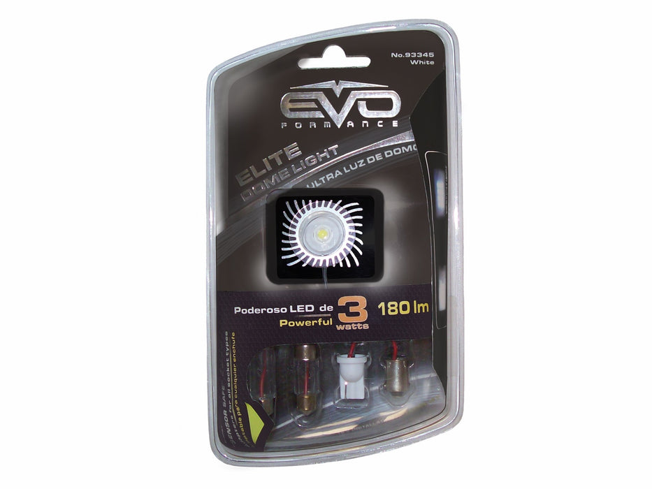 Cipa USA 93345 EVO Formance Elite LED Interior Dome Light; White; - Truck Part Superstore