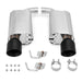 Mishimoto MMEXH-MUS8-15ASBK Street Axleback Exhaust, fits Ford Mustang GT 2015-2017 - Truck Part Superstore