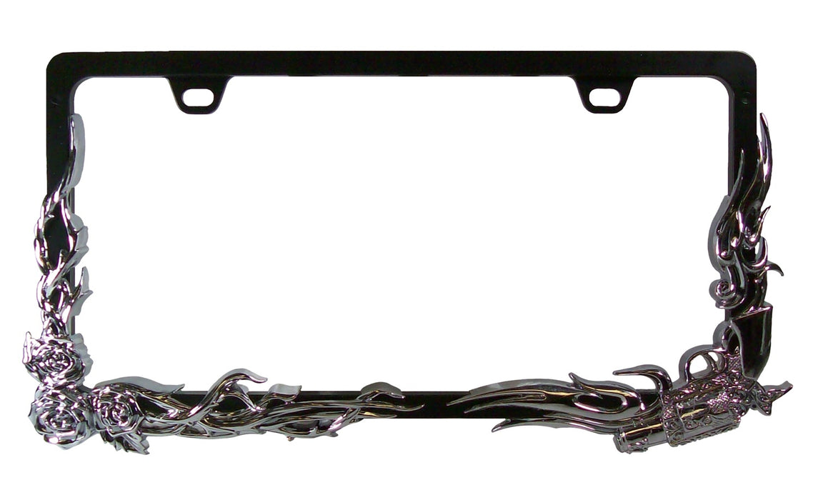 Cipa USA 93455 License Plate Frame; Love/Hate; - Truck Part Superstore