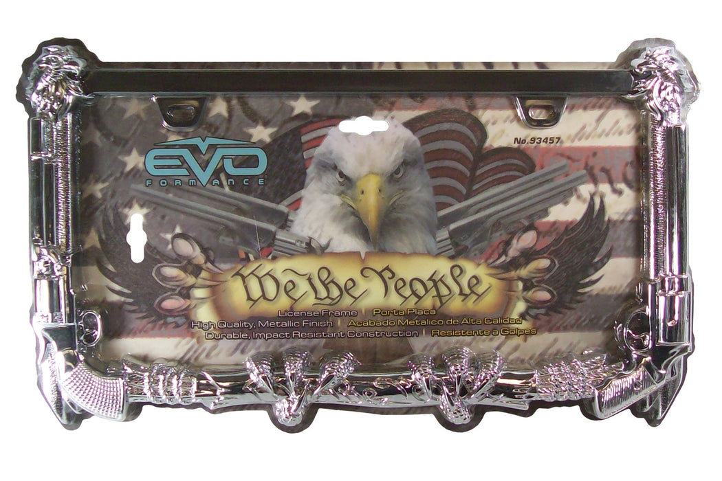 Cipa USA 93457 License Plate Frame; We The People; - Truck Part Superstore