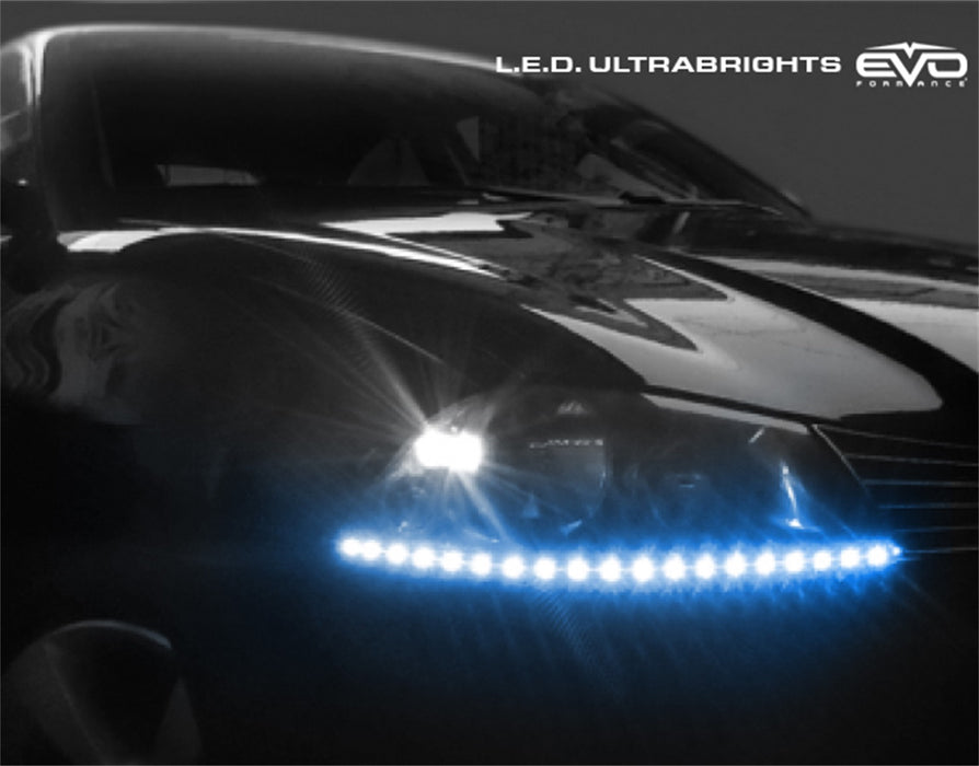 Cipa USA 93573 EVO Formance LED Ultrabrights Universal Light Strip; 18 in.; Blue; - Truck Part Superstore