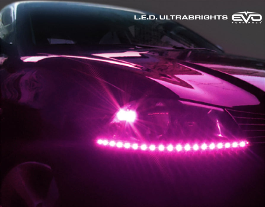 Cipa USA 93574 EVO Formance LED Ultrabrights Universal Light Strip; 18 in.; Fuchsia; - Truck Part Superstore