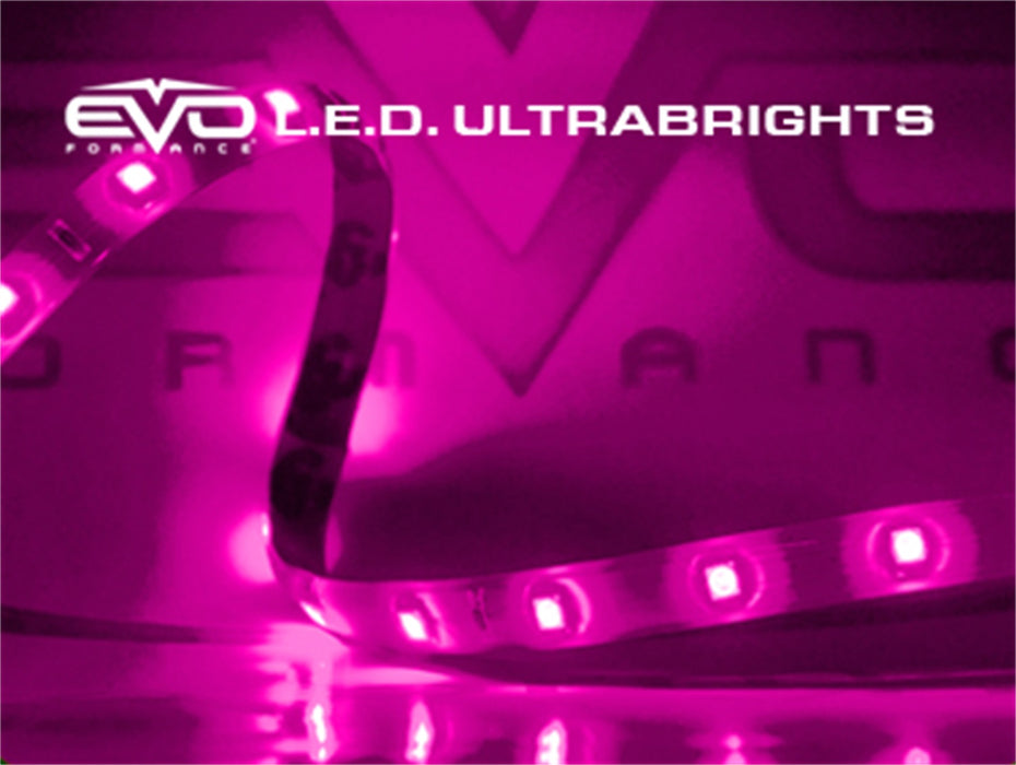 Cipa USA 93574 EVO Formance LED Ultrabrights Universal Light Strip; 18 in.; Fuchsia; - Truck Part Superstore