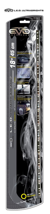 Cipa USA 93576 EVO Formance LED Ultrabrights Universal Light Strip; 18 in.; White; - Truck Part Superstore