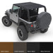 Smittybilt 93635 Extended Soft Top 97-06 Wrangler TJ Black Diamond Smittybilt - Truck Part Superstore