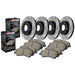 StopTech 936.40018 StopTech Street Axle Pack Drilled Front/Rear Brake Kit - Truck Part Superstore