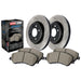 StopTech 937.44093 StopTech Street Axle Pack; Slotted; Front Brake Kit - Truck Part Superstore