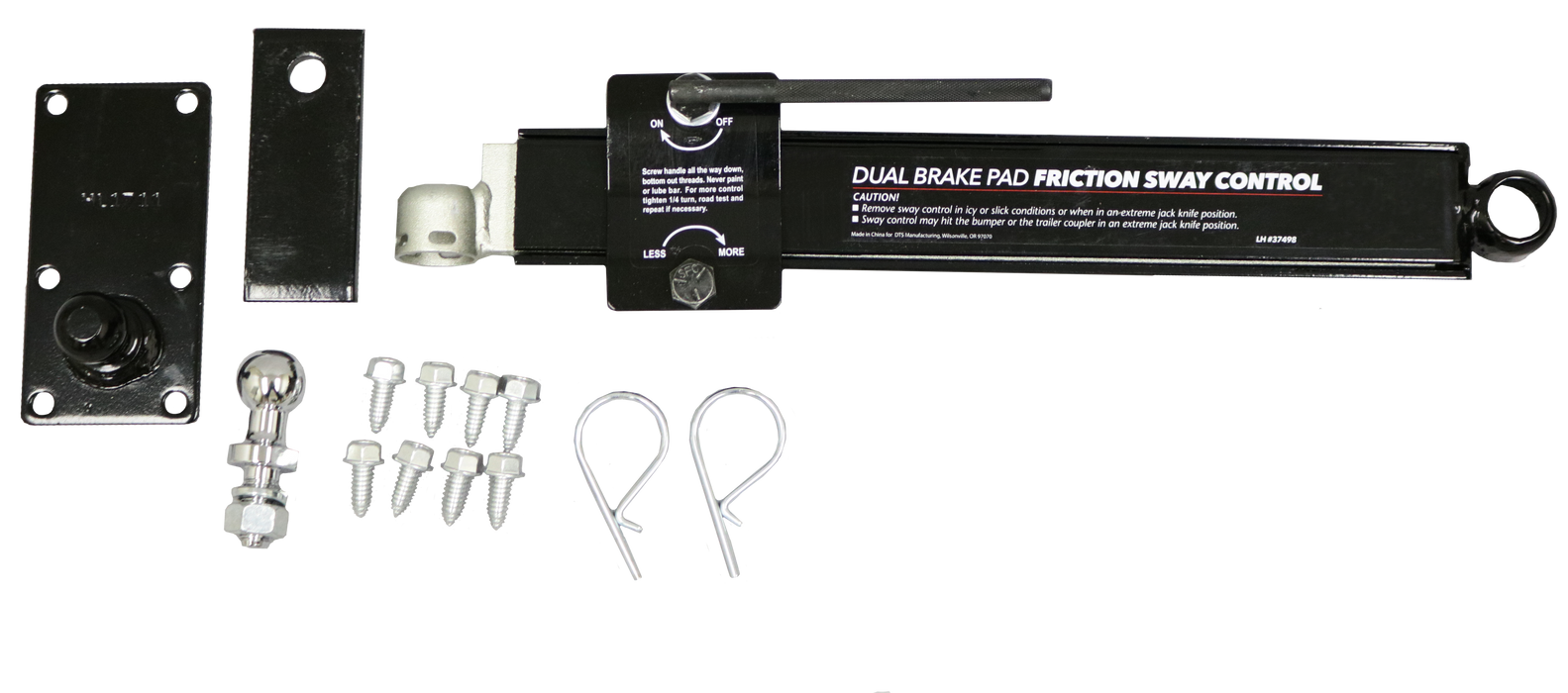 GEN-Y Hitch GH-601 Friction Sway Control Arm compatible to GH-300-1 & GH-600-1 - Truck Part Superstore