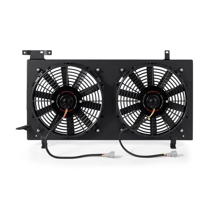Mishimoto MMFS-STI-08PBK Plug-N-Play Performance Aluminum Fan Shroud Kit, fits Impreza WRX/STI 2008-2015 - Truck Part Superstore