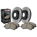 StopTech 938.50002 StopTech Street Axle Pack; Drilled and Slotted; Front Brake Kit - Truck Part Superstore
