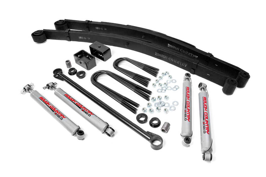 Rough Country 487.2 3 Inch Suspension Lift Kit 00-05 Excursion 4WD Rough Country - Truck Part Superstore