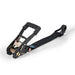 Mishimoto BNRTC-TD-4BK Borne Off-Road Vehicle Ratchet Tie-Down Kit, Black - Truck Part Superstore