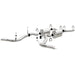 MagnaFlow Exhaust Products 15344 Street Series Stainless Crossmember-Back System - Truck Part Superstore