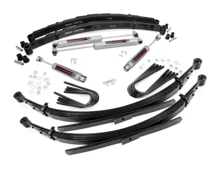 Rough Country 18030 4 Inch Suspension Lift System 70-72 Jimmy 69-72 C10/K10/C20/K20/K5 Blazer/C15/K15 Rough Country - Truck Part Superstore