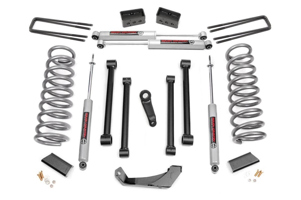 Rough Country 371.20 Suspension Lift Kit w/Shocks; 5 in. Lift; - Truck Part Superstore