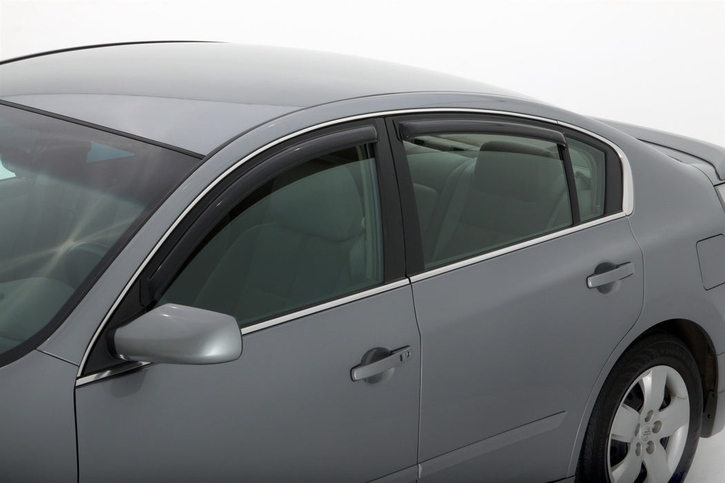 Auto Ventshade (AVS) 94005 Ventvisor® Deflector 4 pc.; Smoke; Outside Mount; - Truck Part Superstore