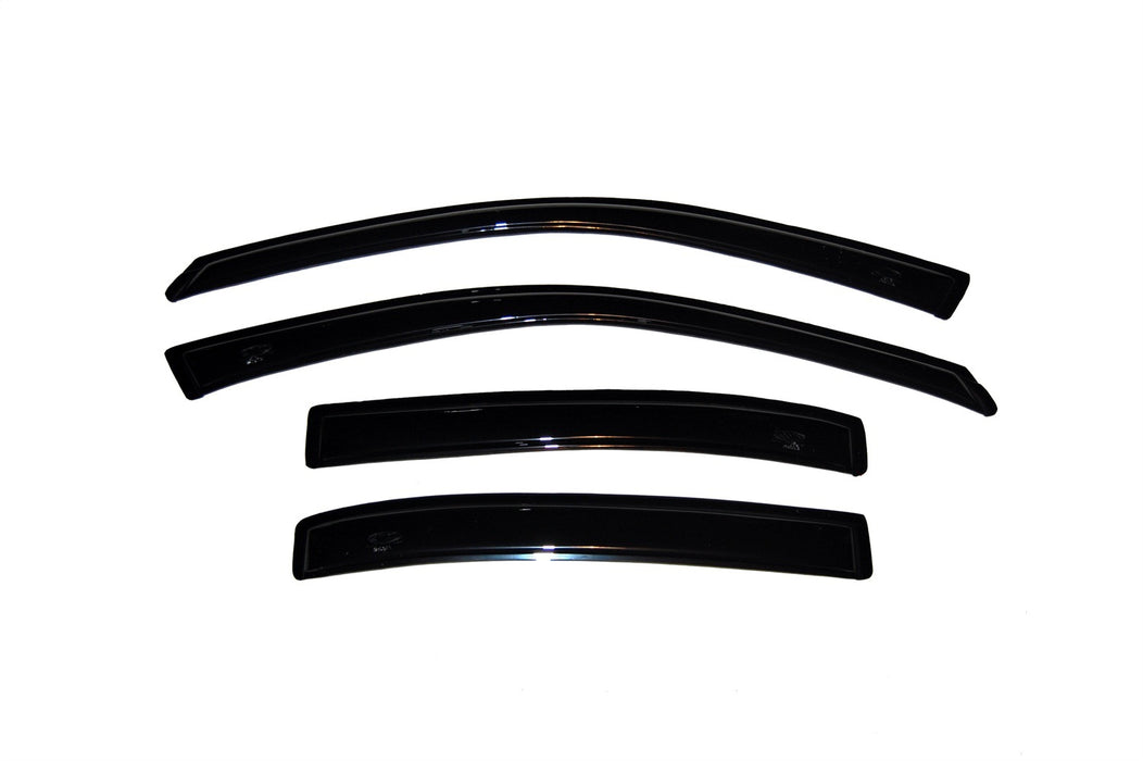 Auto Ventshade (AVS) 94007 Ventvisor® Deflector 4 pc.; Smoke; Outside Mount; - Truck Part Superstore