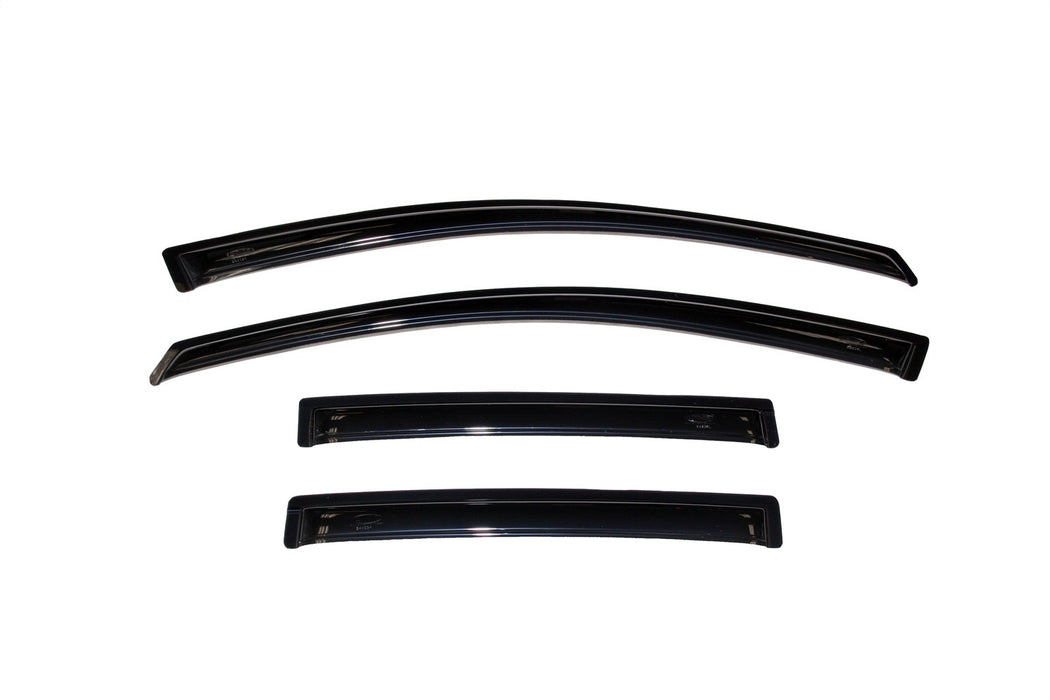 Auto Ventshade (AVS) 94009 Ventvisor® Deflector 4 pc.; Smoke; Outside Mount; - Truck Part Superstore