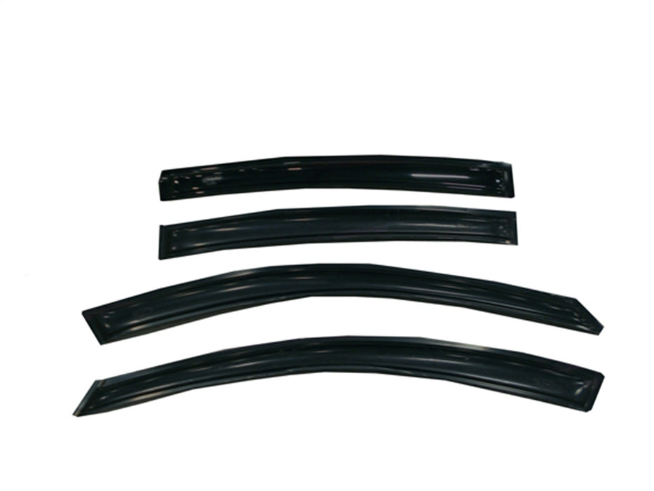 Auto Ventshade (AVS) 94017 Ventvisor® Deflector 4 pc.; Smoke; Outside Mount; - Truck Part Superstore