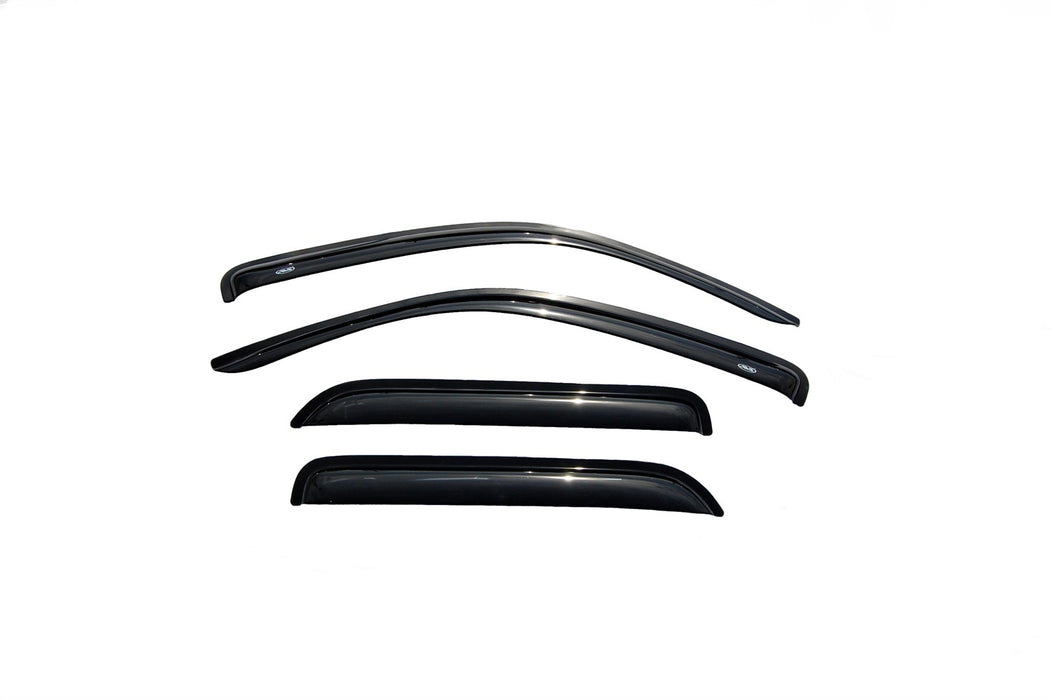 Auto Ventshade (AVS) 94059 Ventvisor® Deflector 4 pc.; Smoke; Outside Mount; - Truck Part Superstore