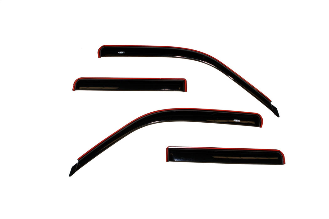 Auto Ventshade (AVS) 94074 Ventvisor® Deflector 4 pc.; Smoke; In-Channel Only; - Truck Part Superstore