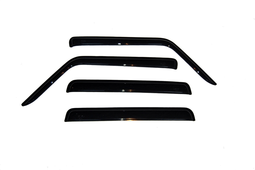 Auto Ventshade (AVS) 94117 Ventvisor® Deflector 4 pc.; Smoke; Outside Mount; - Truck Part Superstore