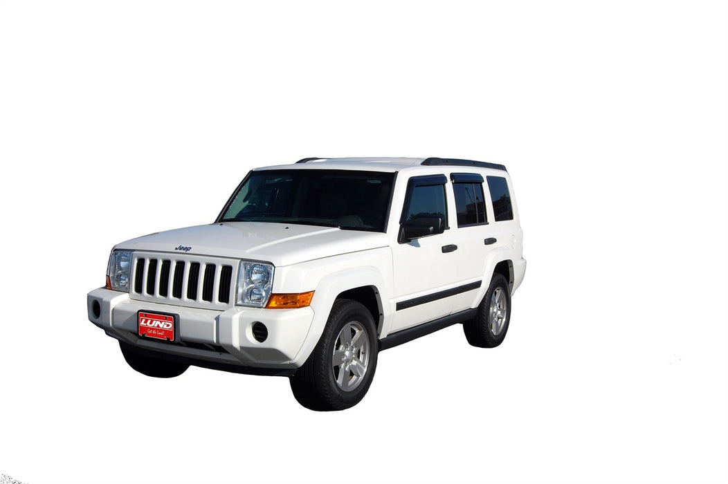 Auto Ventshade (AVS) 94117 Ventvisor® Deflector 4 pc.; Smoke; Outside Mount; - Truck Part Superstore