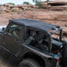 Smittybilt 94135 Extended Soft Top 07-09 Wrangler JK 2 DR Black Diamond Smittybilt - Truck Part Superstore