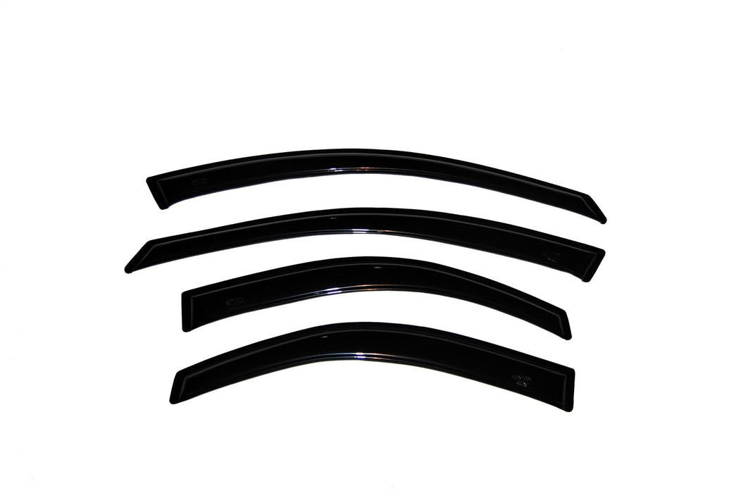 Auto Ventshade (AVS) 94137 Ventvisor® Deflector 4 pc.; Smoke; Outside Mount; - Truck Part Superstore