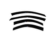 Auto Ventshade (AVS) 94137 Ventvisor® Deflector 4 pc.; Smoke; Outside Mount; - Truck Part Superstore