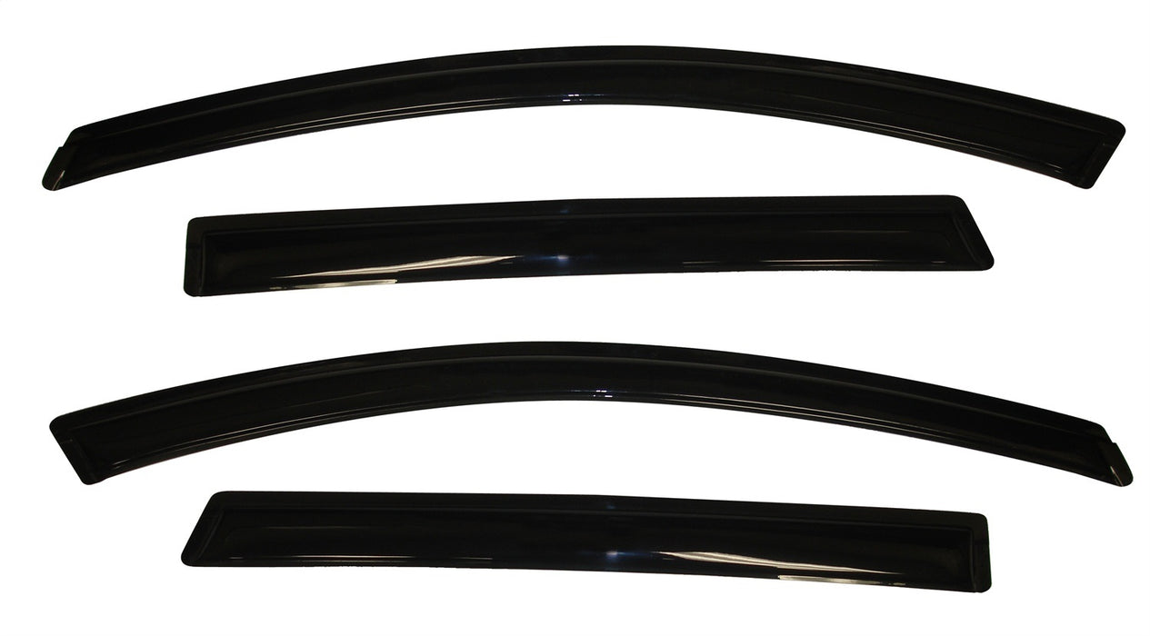 Auto Ventshade (AVS) 94143 Ventvisor® Deflector 4 pc.; Smoke; Outside Mount; - Truck Part Superstore