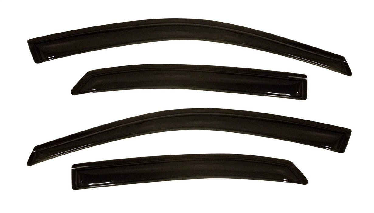 Auto Ventshade (AVS) 94186 Ventvisor® Deflector 4 pc.; Smoke; Outside Mount; - Truck Part Superstore