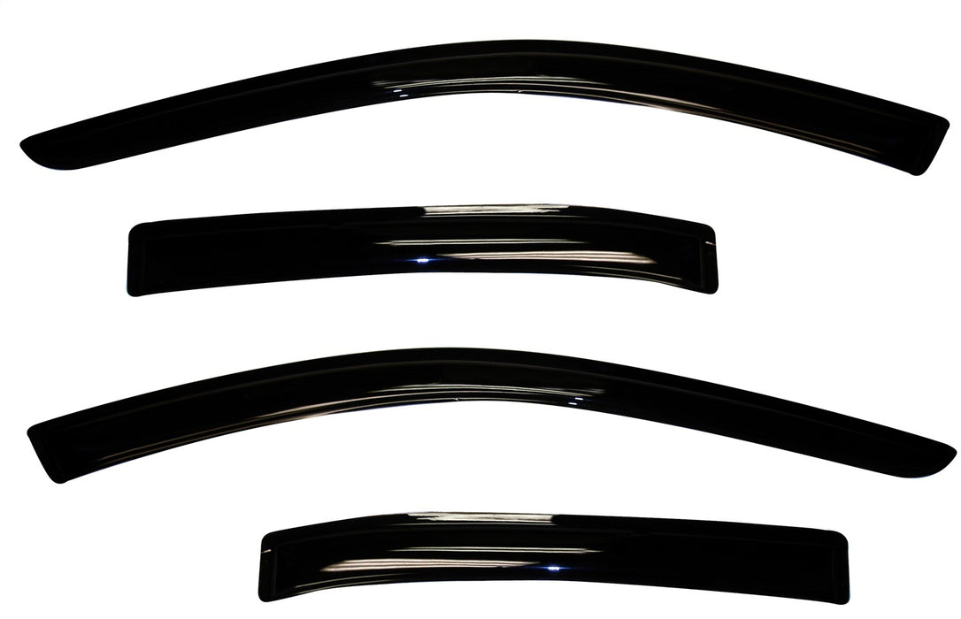 Auto Ventshade (AVS) 94194 Ventvisor® Deflector 4 pc.; Smoke; Outside Mount; - Truck Part Superstore