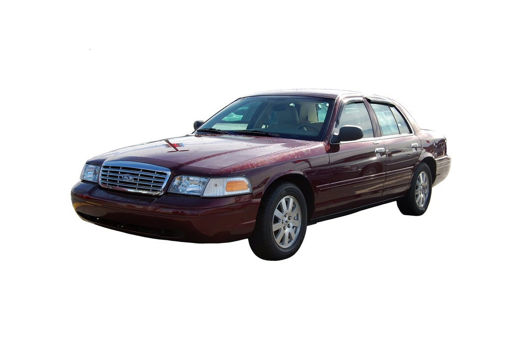 Auto Ventshade (AVS) 94228 Ventvisor® Deflector 4 pc.; Smoke; Outside Mount; - Truck Part Superstore