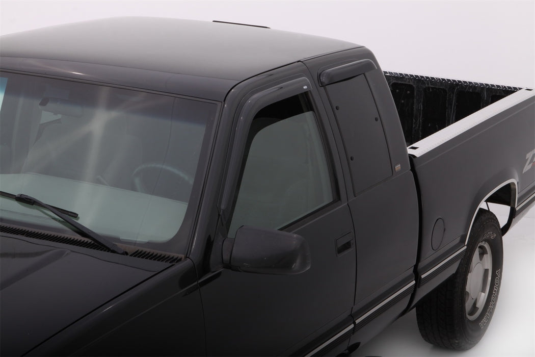 Auto Ventshade (AVS) 94231 Ventvisor® Deflector 4 pc.; Smoke; Outside Mount; - Truck Part Superstore