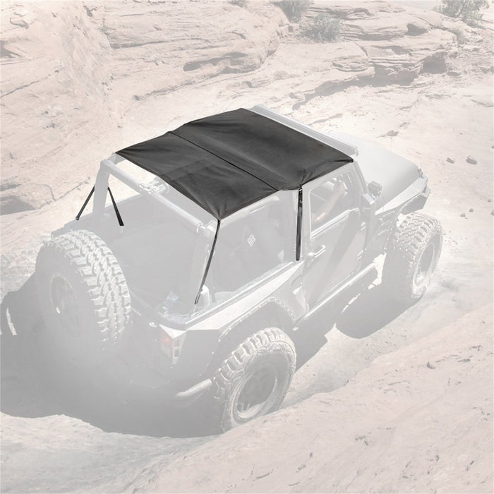 Smittybilt 94235 Extended Soft Top 10-18 Wrangler JK 2 DR Black Diamond Smittybilt - Truck Part Superstore