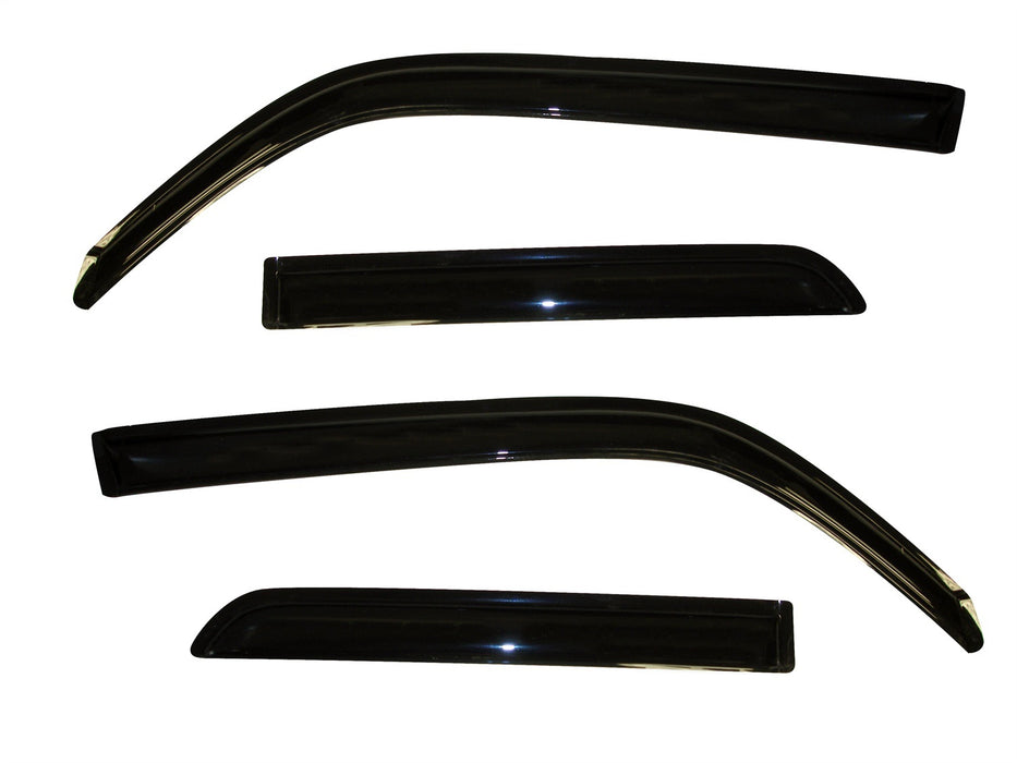 Auto Ventshade (AVS) 94242 Ventvisor® Deflector 4 pc.; Smoke; Outside Mount; - Truck Part Superstore