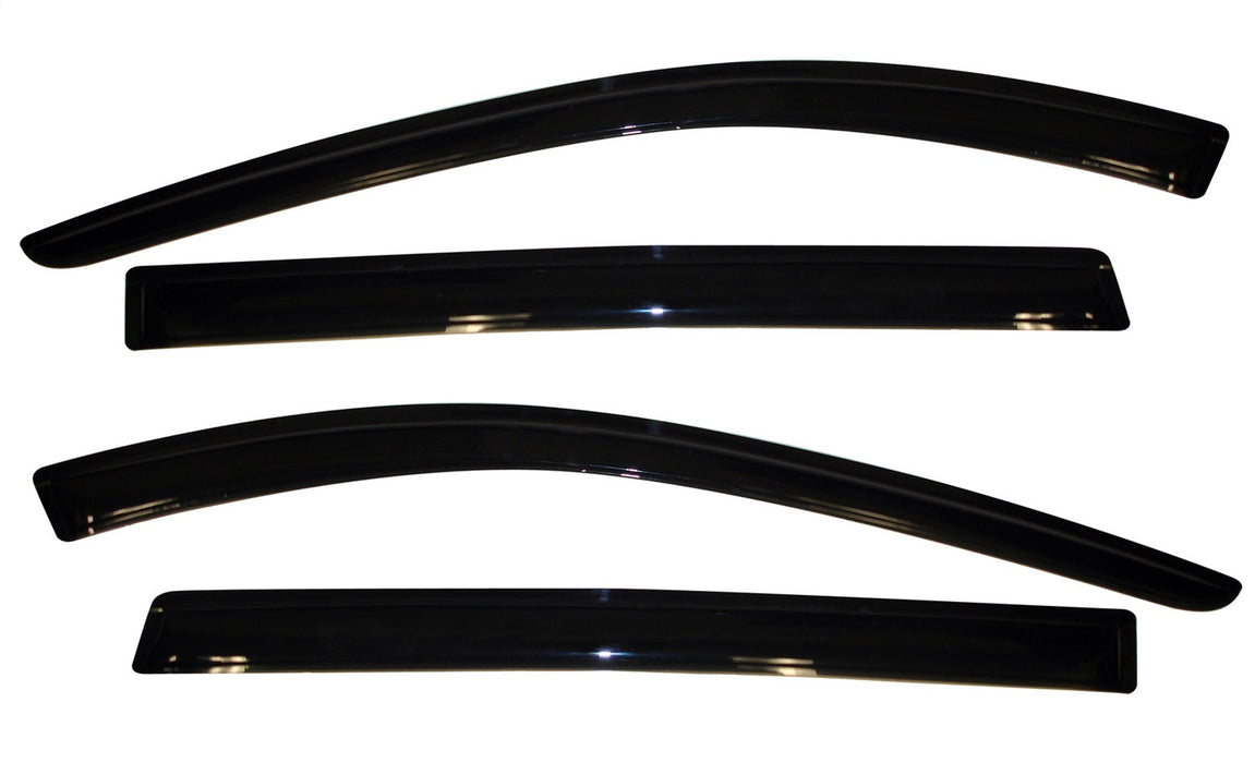 Auto Ventshade (AVS) 94246 Ventvisor® Deflector 4 pc.; Smoke; Outside Mount; - Truck Part Superstore