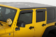 Auto Ventshade (AVS) 94249 Ventvisor® Deflector 4 pc.; Smoke; Outside Mount; - Truck Part Superstore