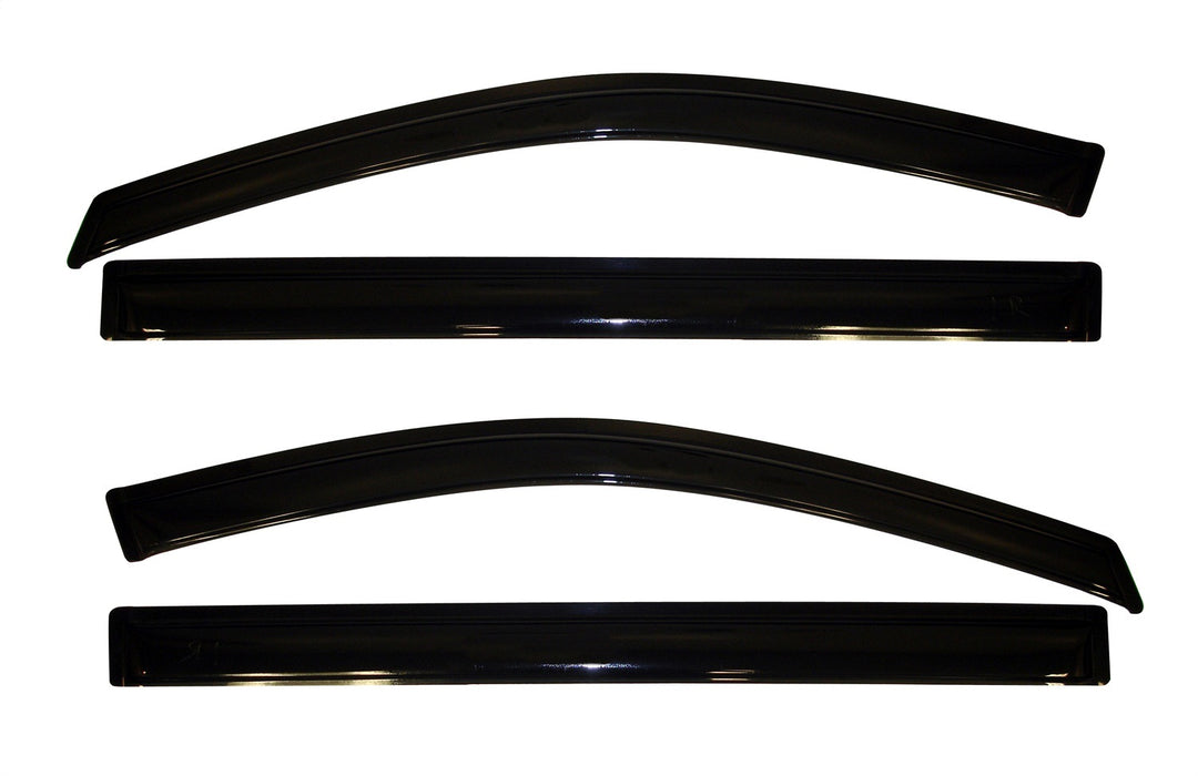 Auto Ventshade (AVS) 94251 Ventvisor® Deflector 4 pc.; Smoke; Outside Mount; - Truck Part Superstore