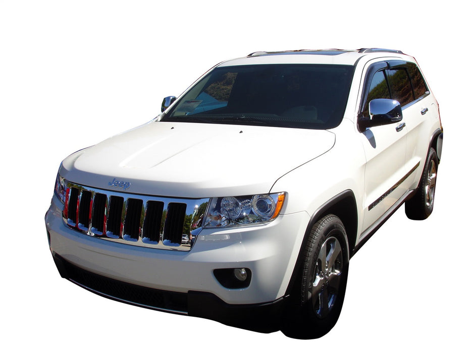 Auto Ventshade (AVS) 94252 Ventvisor® Deflector 4 pc.; Smoke; Outside Mount; - Truck Part Superstore