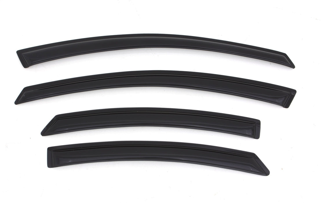 Auto Ventshade (AVS) 94261 Ventvisor® Deflector 4 pc.; Smoke; Outside Mount; - Truck Part Superstore