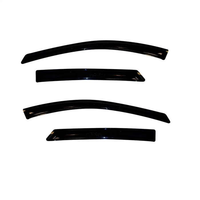 Auto Ventshade (AVS) 94276 Ventvisor® Deflector 4 pc.; Smoke; Outside Mount; - Truck Part Superstore