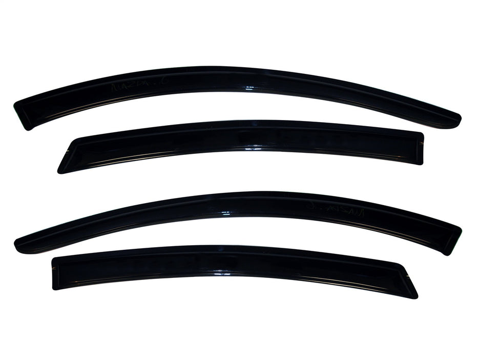 Auto Ventshade (AVS) 94287 Ventvisor® Deflector 4 pc.; Smoke; Outside Mount; - Truck Part Superstore