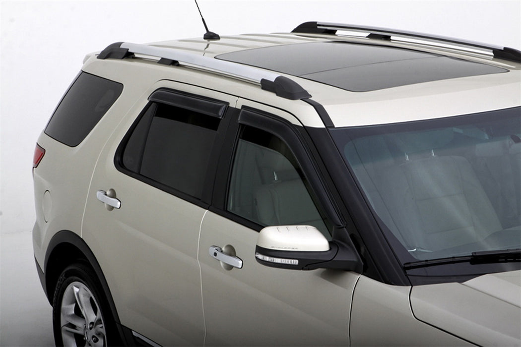 Auto Ventshade (AVS) 94293 Ventvisor® Deflector 4 pc.; Smoke; Outside Mount; - Truck Part Superstore