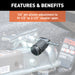 CURT 23086 Hitch/Coupler Lock Set (2in. Receiver; 1/2in. to 2-1/2in. Latch; 1-7/8in./2in. L - Truck Part Superstore
