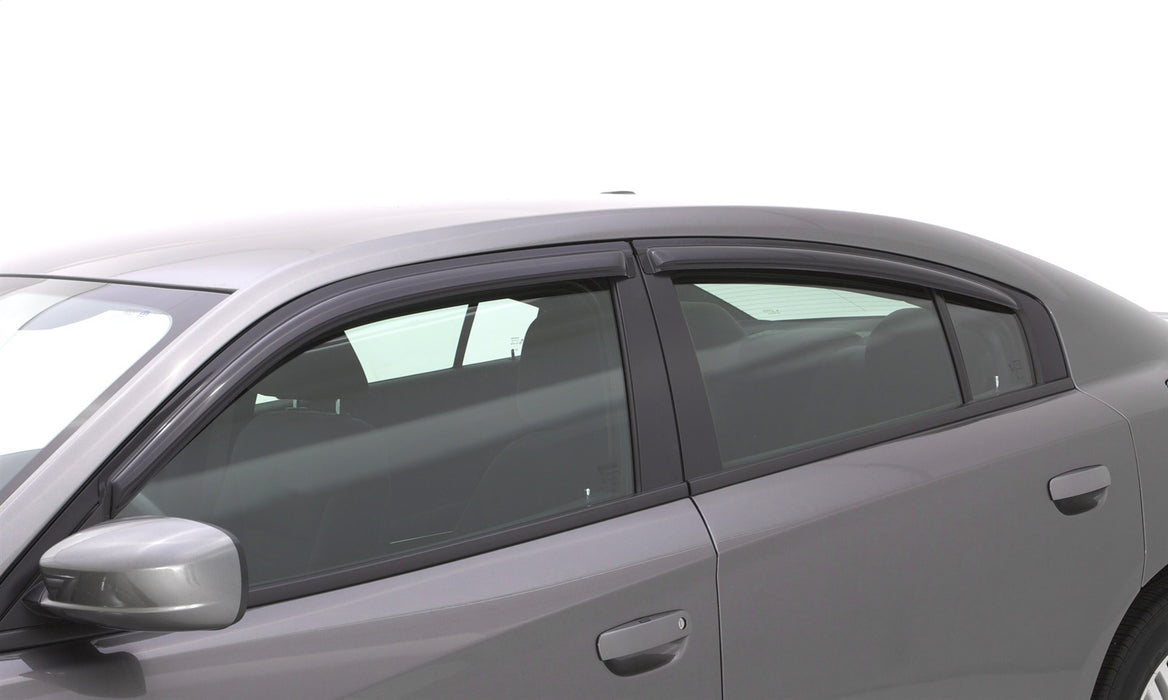 Auto Ventshade (AVS) 94313 Ventvisor® Deflector 4 pc.; Smoke; Outside Mount; - Truck Part Superstore