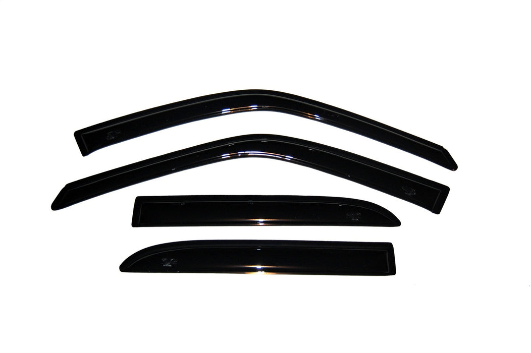 Auto Ventshade (AVS) 94321 Ventvisor® Deflector 4 pc.; Smoke; Outside Mount; - Truck Part Superstore