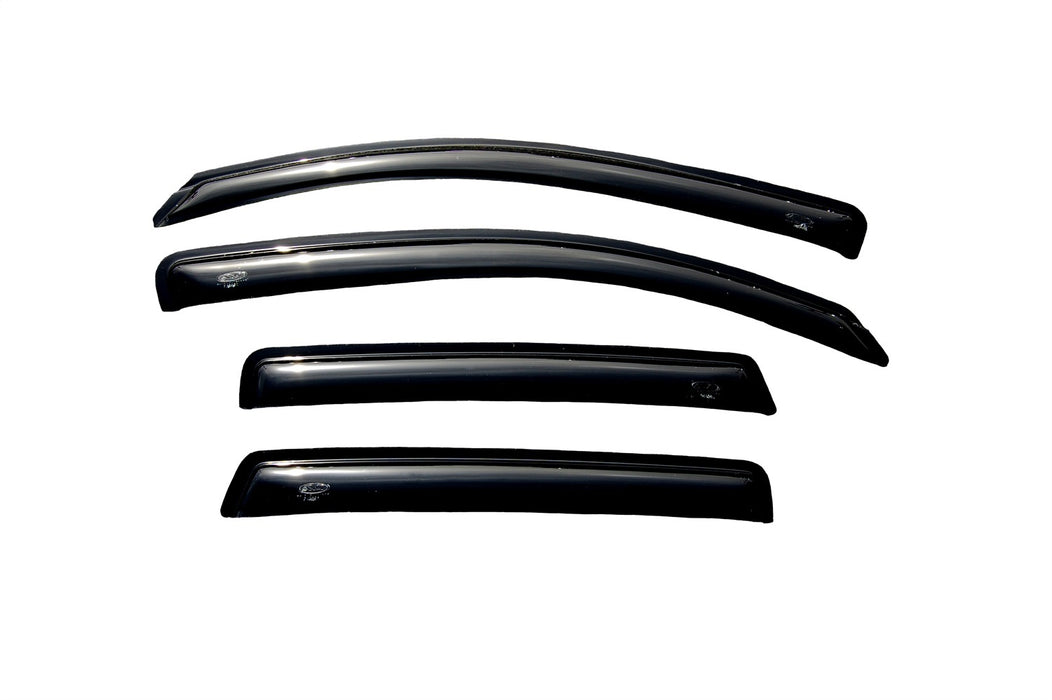 Auto Ventshade (AVS) 94323 Ventvisor® Deflector 4 pc.; Smoke; Outside Mount; - Truck Part Superstore